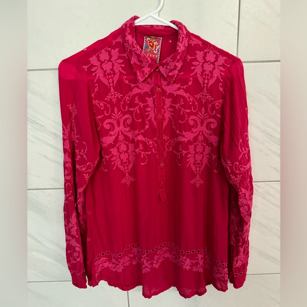Johnny Was Blouse size XS